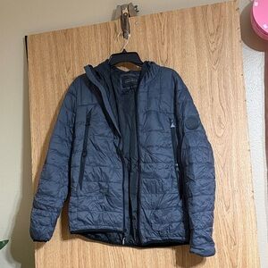 Perry Ellis Charcoal Puffer Jacket